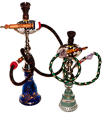 2 example hookahs