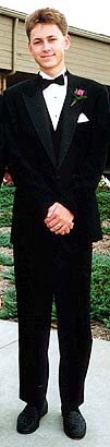 Me, in a tux.