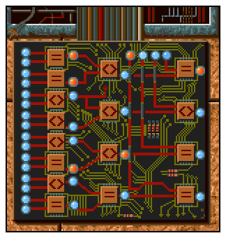 Screen shot of Koshan Tower security panel.