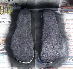 Second coat, heavier.