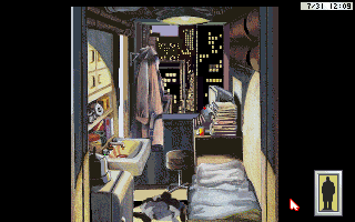 First-person view example from Rise of the Dragon